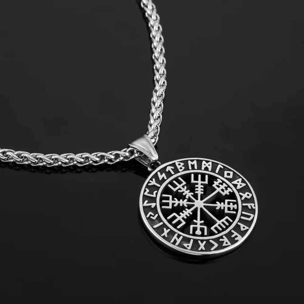 Viking Rune Pendant Necklace New. Never wore. - Picture 1 of 2